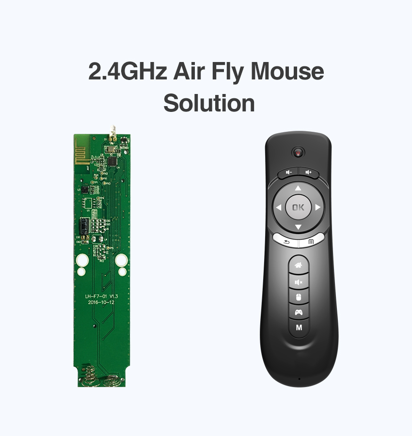 2.4GHz Air Fly Mouse Solution